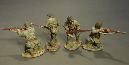 Ottoman Infantry Firing, Set #1   (4pcs)