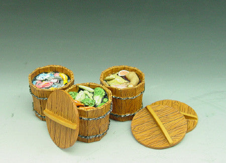 Three Barrels of Food