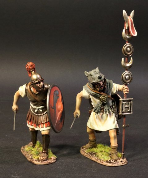 Centurion & Signifer, Red Shield