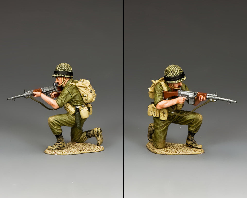 Kneeling and Taking Aim