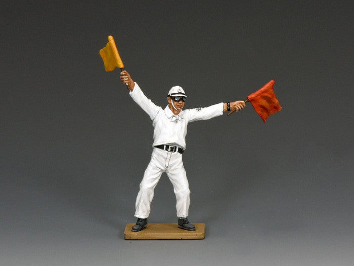 Flight Deck Flag Man