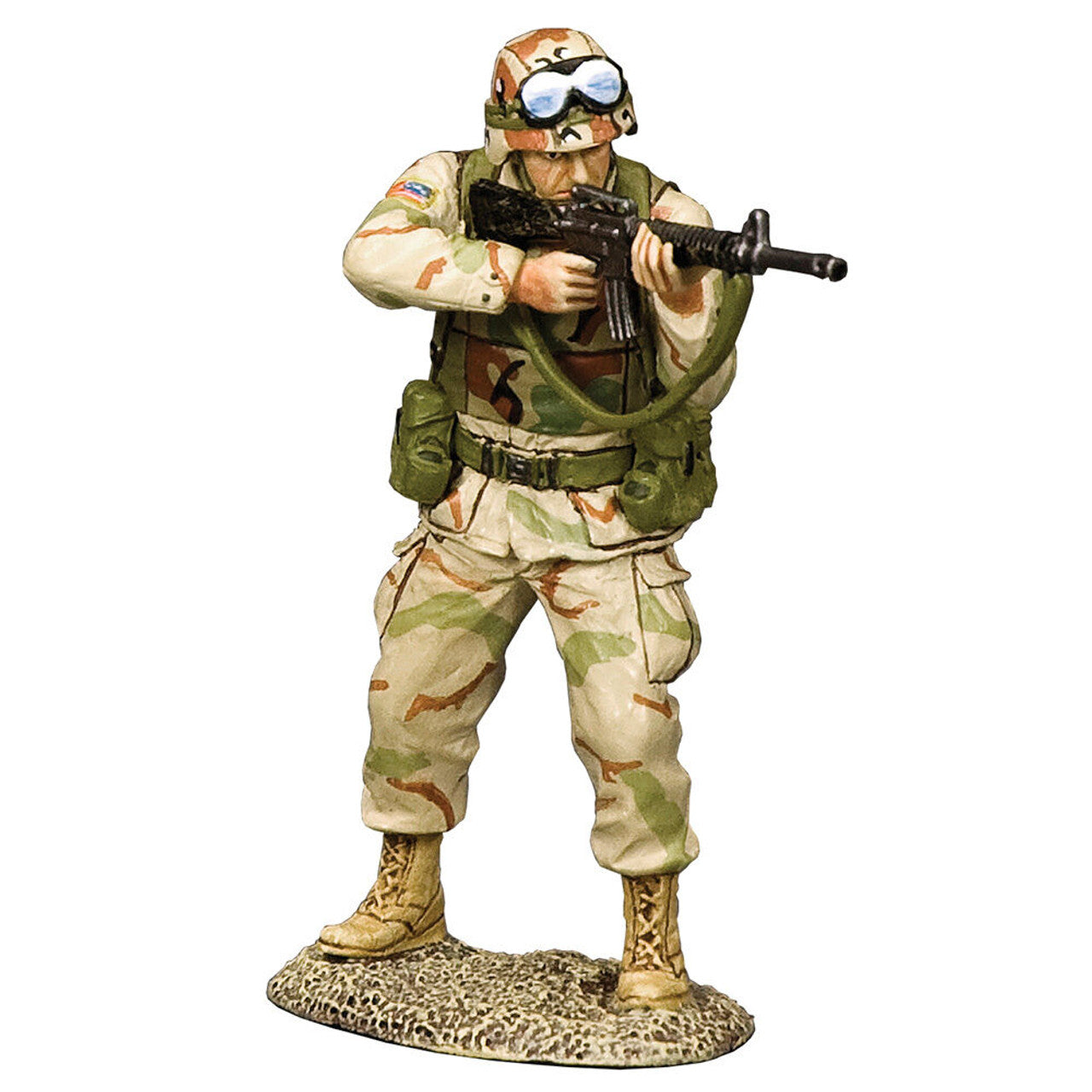 Ranger Firing his M16A2