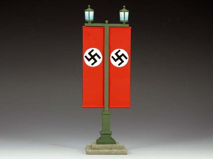 Double Banner Street Lamps