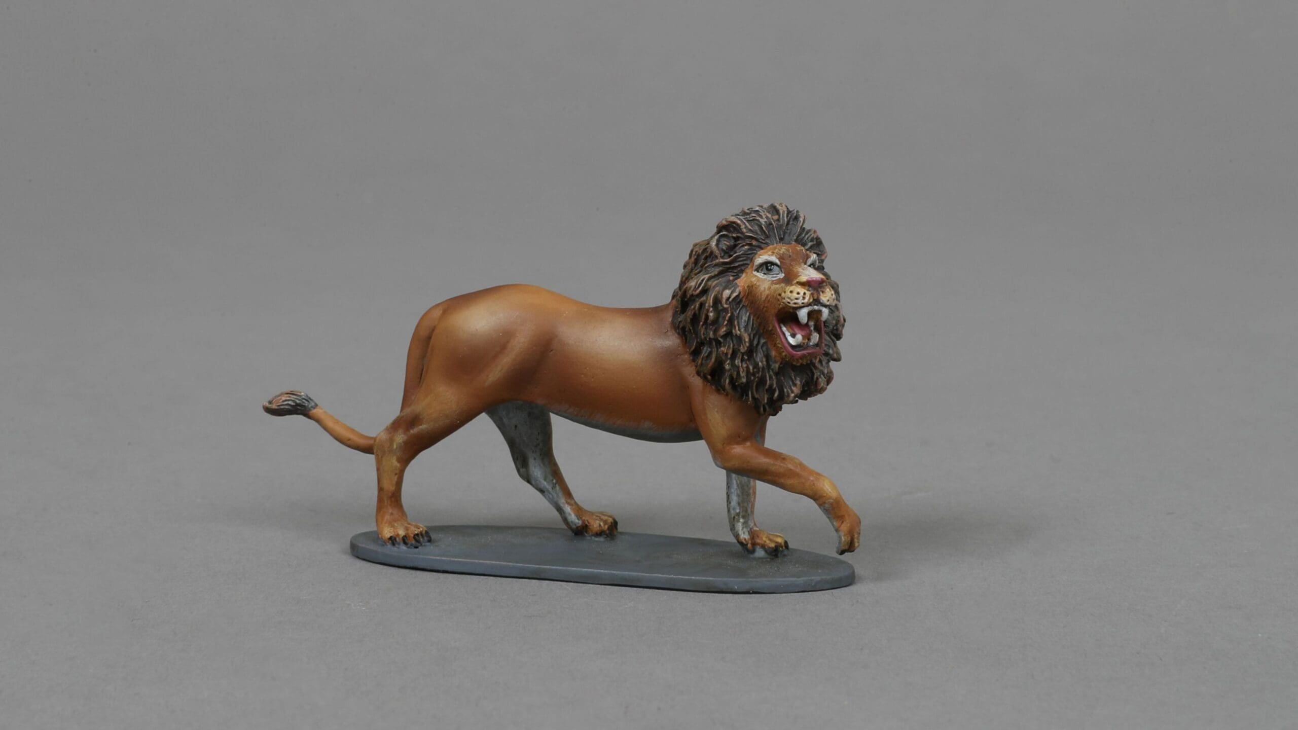Lion with Grey Base