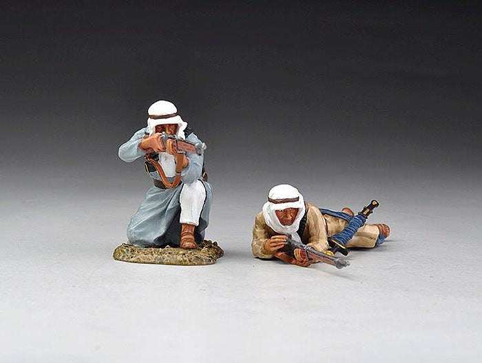 Bedouin Kneeling and Lying (2 figures)