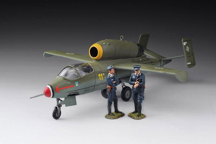 Heinkel HE162 (includes 2 pilot figures)