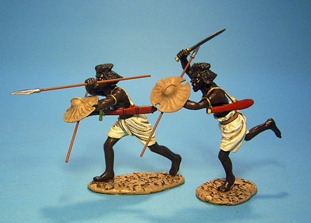 Beja Warrior, Charging #2 (2pcs)