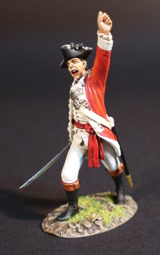 Two Marine Light Infantry (standing gun down; kneeling firing)