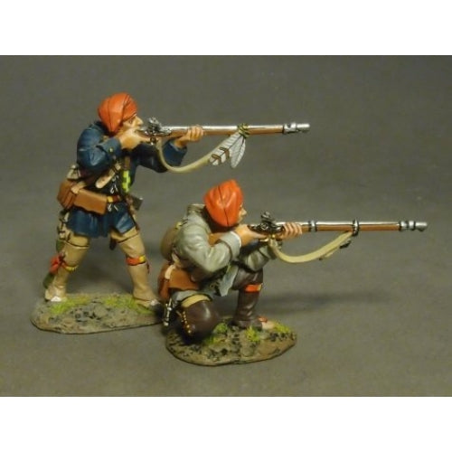 Two French Skirmishing, Quebec Brigade