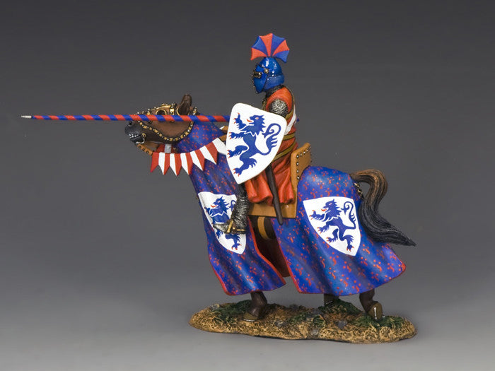 MK123 - The Blue Tournament Knight – The Military Workshop