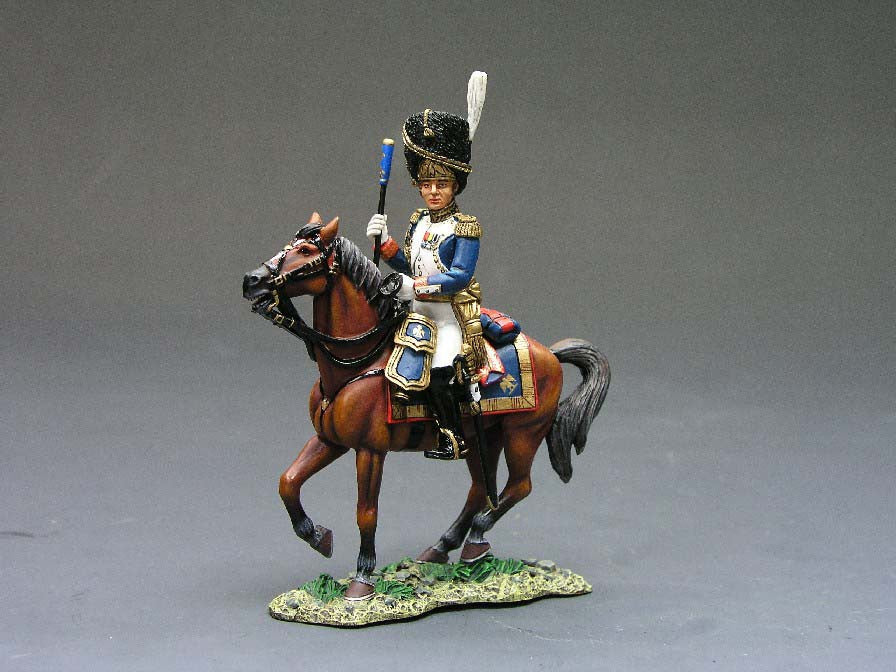 French Imperial Guard General Dorsene Mounted