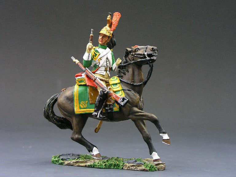 Dragoon w/Pistol in Empress Dragoons Paint