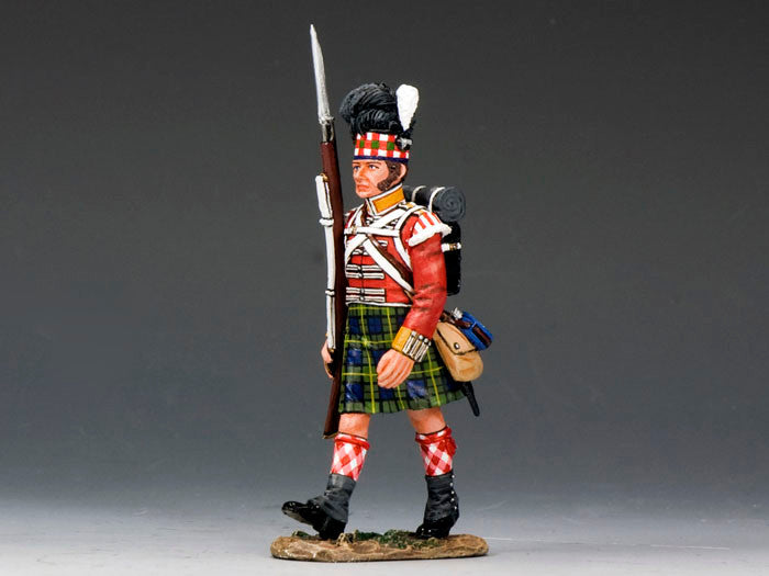 92nd Highlanders Marching W/Rifle
