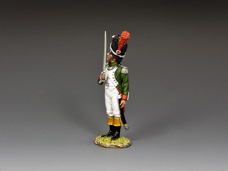 Grenadier Officer Saluting