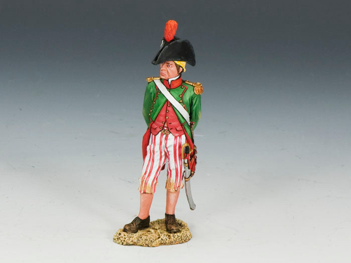 Watching French Officer