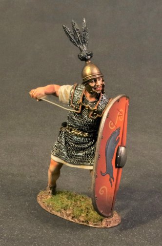 Roman Mid Republic Infantryman Red Shield #8