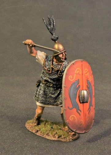 Roman Mid Republic Infantryman Red Shield #9