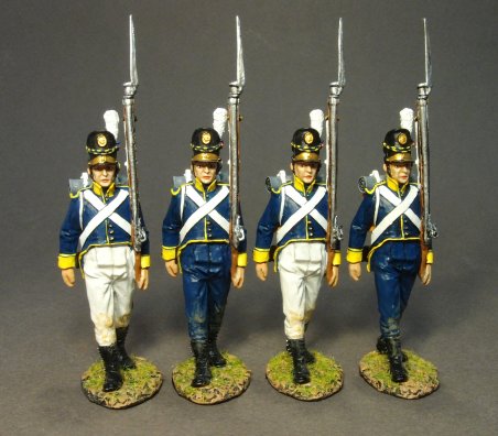 Portuguese Line Infantry Marching Set #1 (N variant)