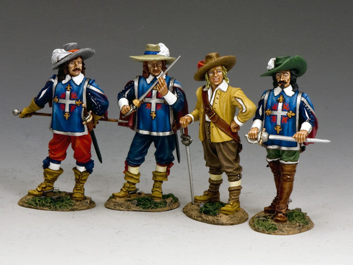 The 3 Musketeers & D'Artagnan