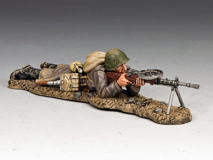 Lying Prone Machine Gun (long rectangle box size)