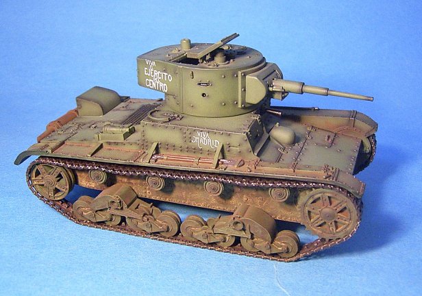 T-26 Model 1935, Republican Light Tank  (2pcs) 