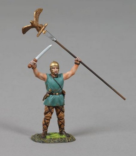 Barbarian with Captured Roman Eagle