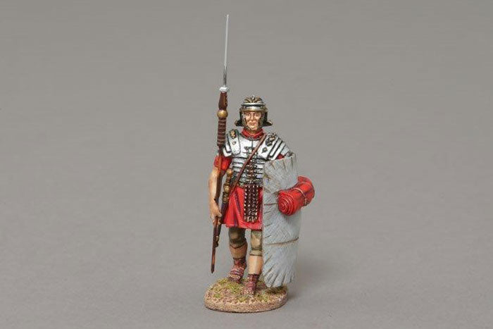 Marching Legionnaire with Sack Cloth Shield Cover