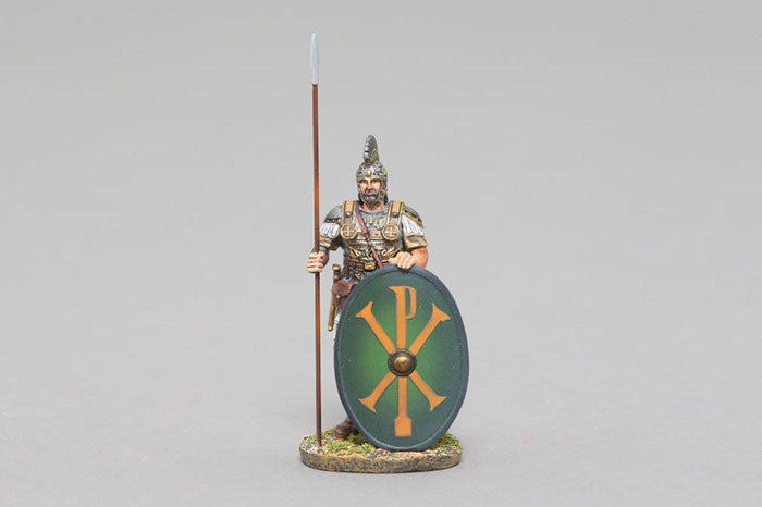Imperial Guardsman with Green Chi Ro Shield