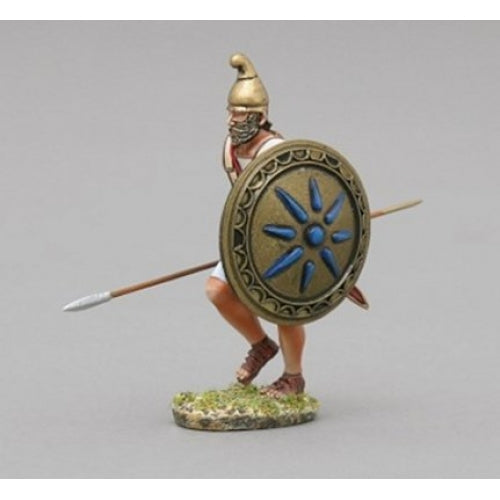 Carthaginian Infantry Soldier with Blue Shield