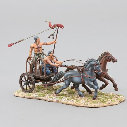 Ancient Briton Chariot with 2 Crew