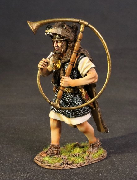 Late Republican Cornicen (Red Shield)