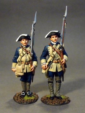 The South Carolina Provincial Regiment, 2 Line Infantry At Attention