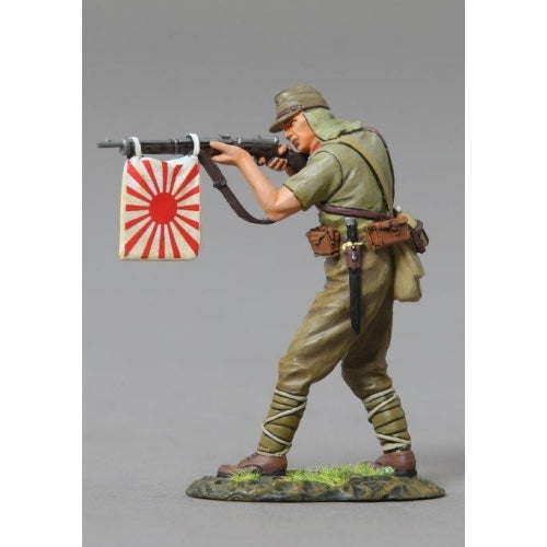 Japanese Rifleman with Flag