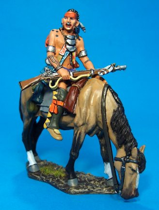 Woodland Indian on Horse