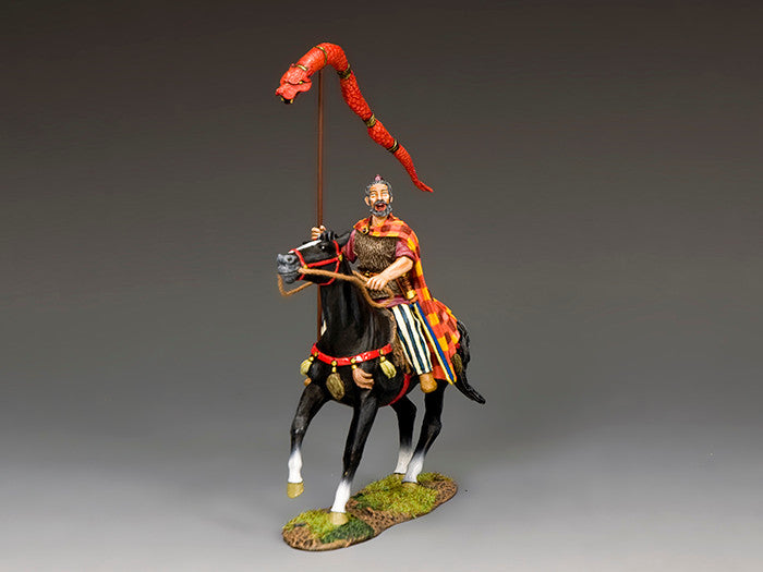 Mounted Chieftain with the Draco Standard