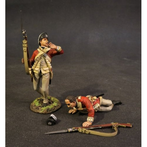 Two Wounded Infantry, 62nd Regiment of Foot
