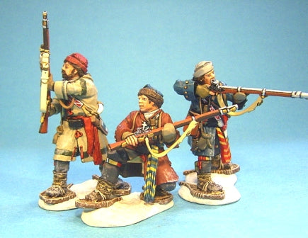 FRENCH MILITIA #1, SKIRMISHING