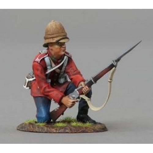 Private Kneeling to Repel