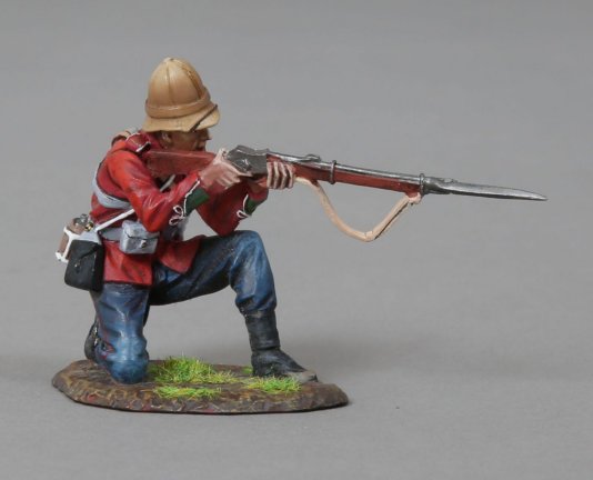 Kneeling Firing Private 24th Foot