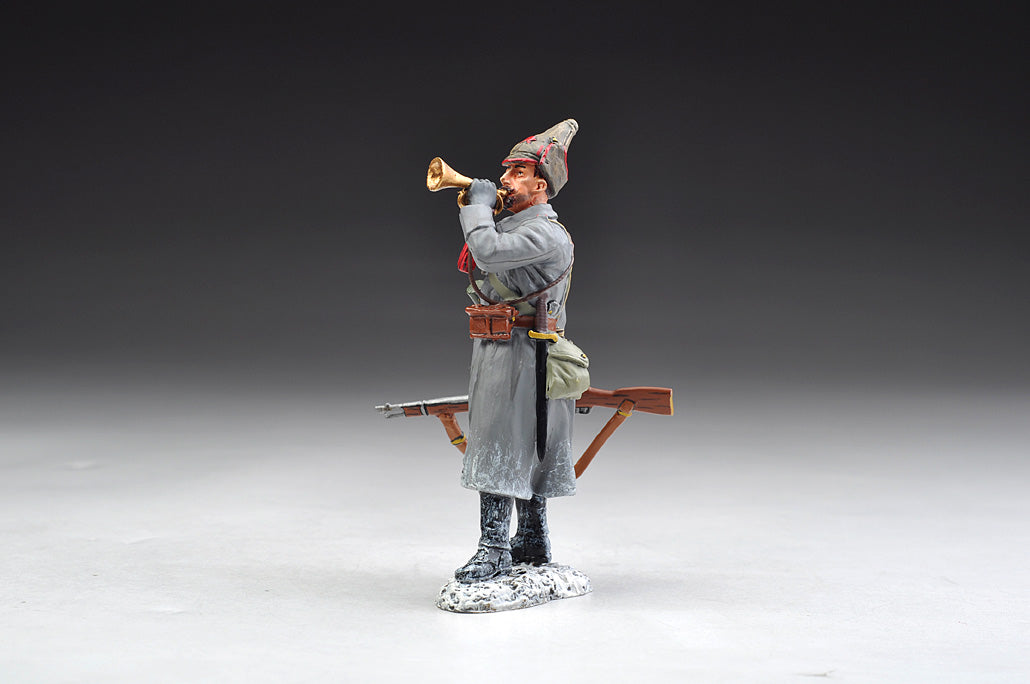 Soviet Bugler Winter