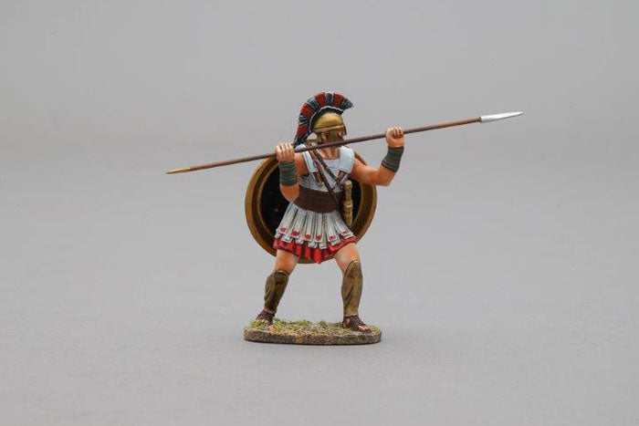 Spartan Warrior Thrusting Spear - Lambda Shield