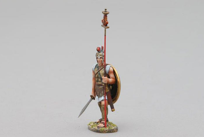 Spartan Standard Bearer with Lambda Shield