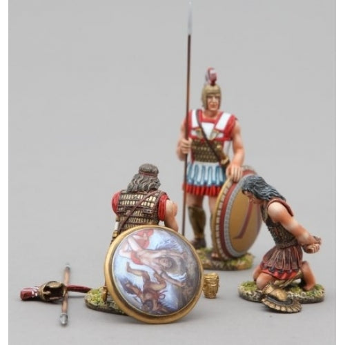 Hoplite with Cypriot Marine Prisoner & Icarus Shield (2 figs)