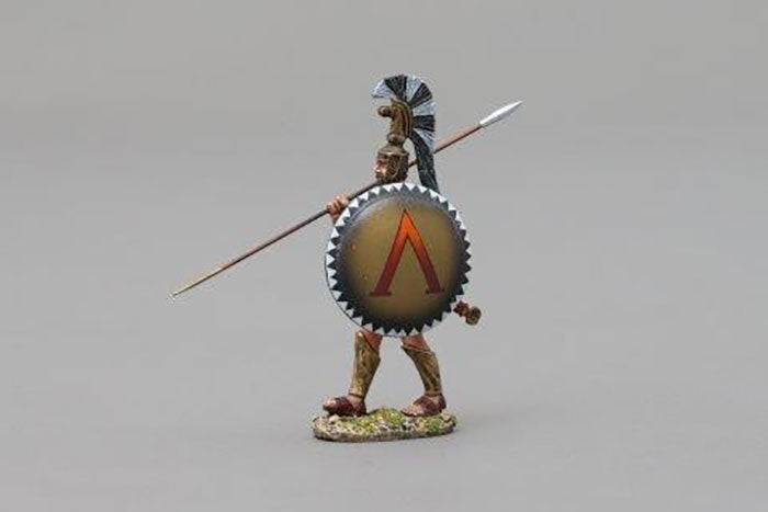 Marching Spartan with Lambda Shield