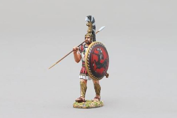 Marching Spartan with Centaur Shield