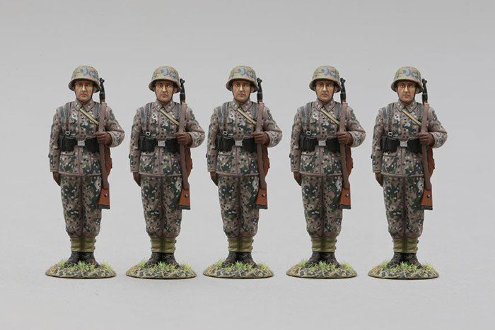 Five 12th SS Soldiers Facing Front