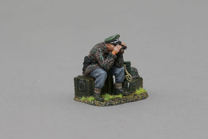 SS Officer Watching with Binos