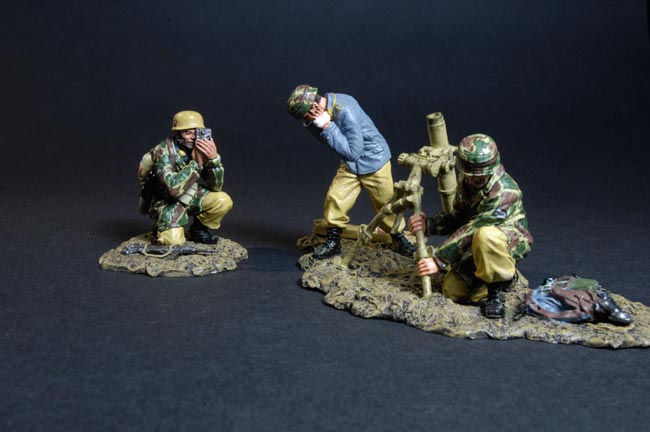 FJ Mortar Set w/War Correspondent Photographer - Tropical Version