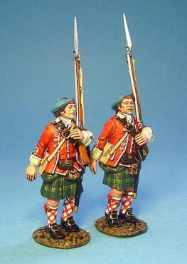 42nd REG. OF FOOT, LINE INFANTRY, MARCHING 