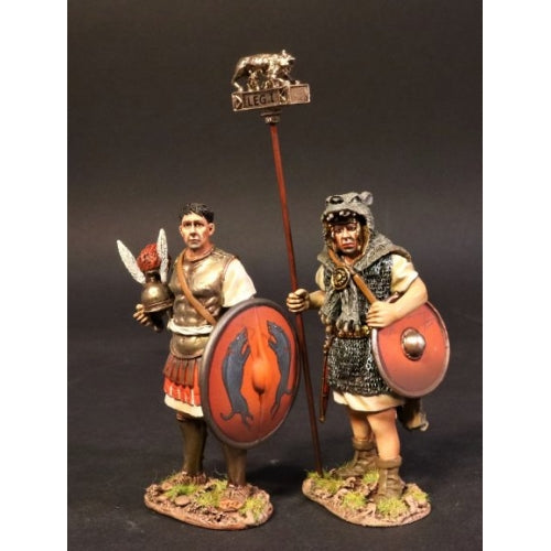 Centurion and Signifer red shield